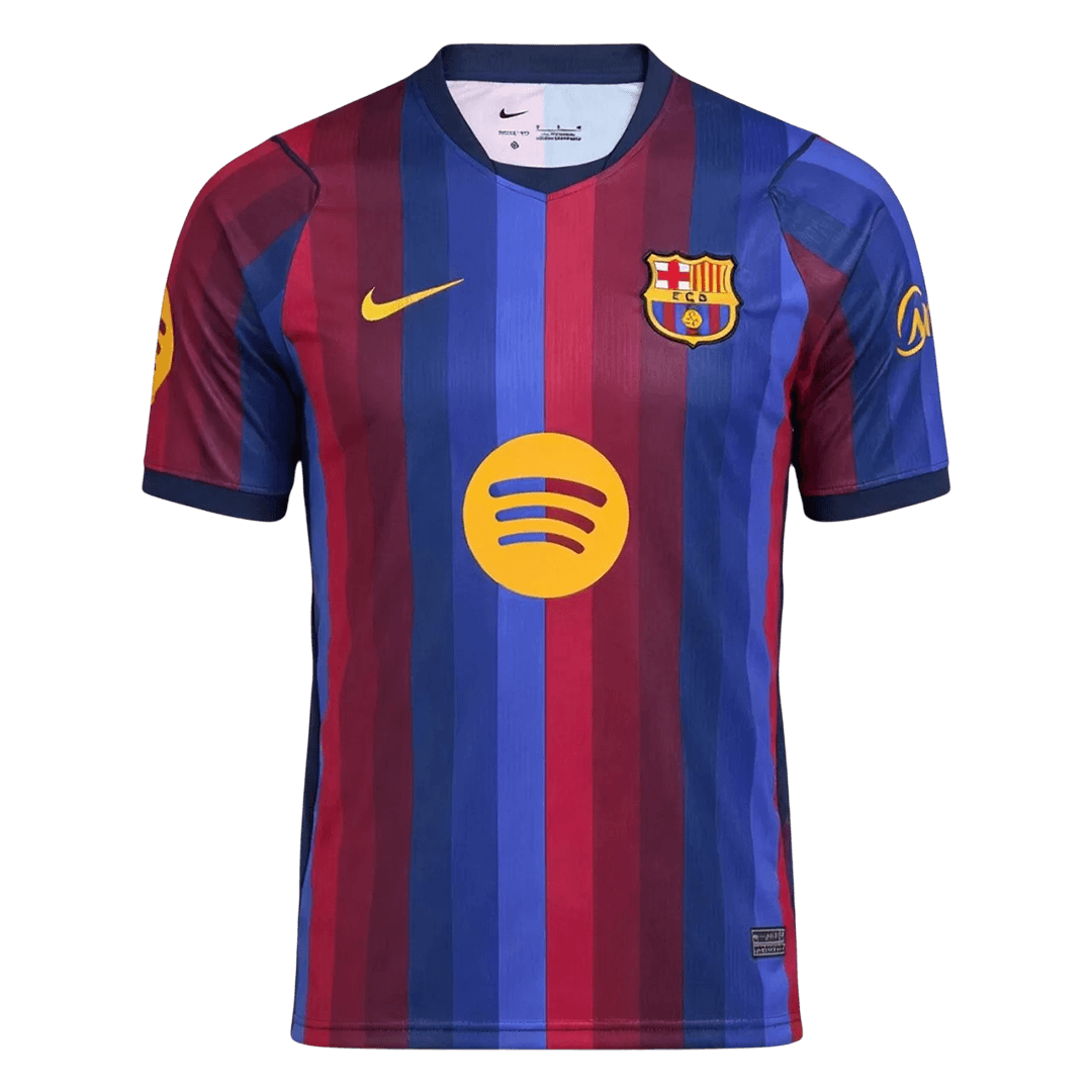 Maillot FC Barcelone Domicile 2025/26 - flat lay