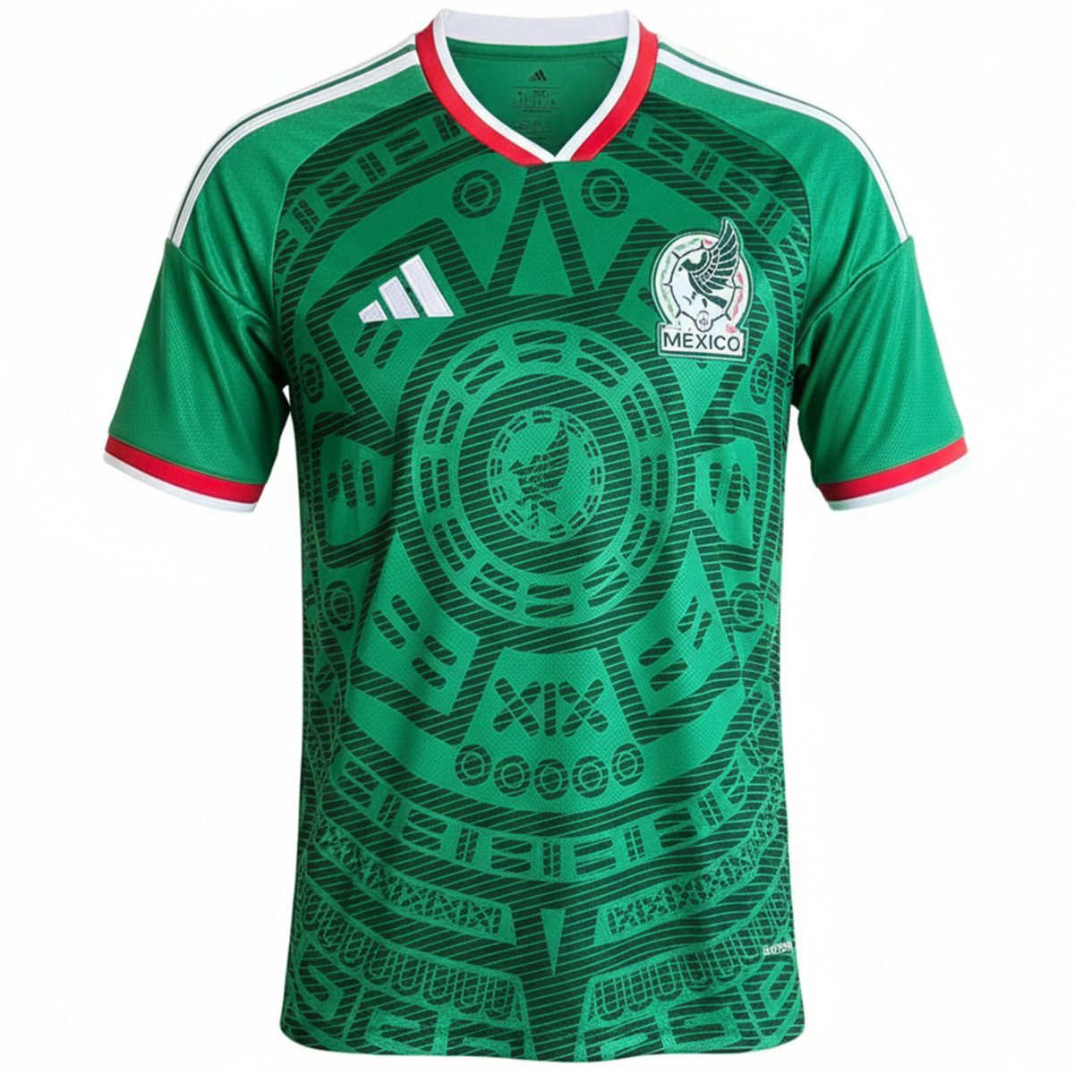 Maillot Mexique Domicile 2026 - flat lay vert