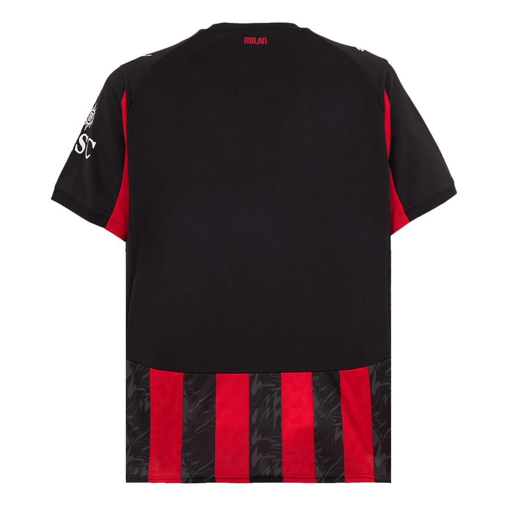Maillot AC Milan détail