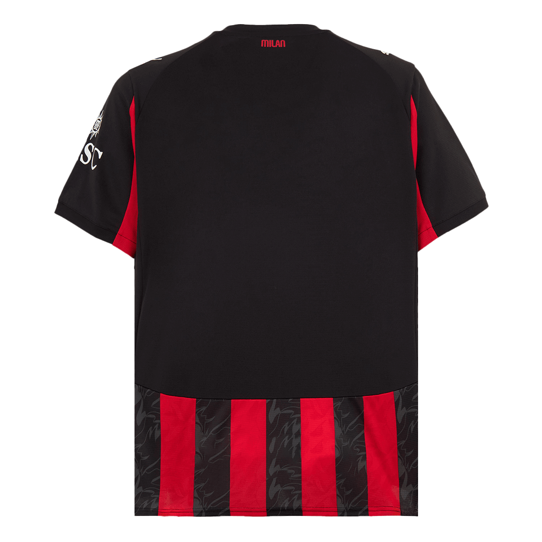 Maillot AC Milan détail