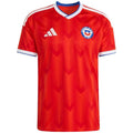 Maillot Chili Domicile 2026 - flat lay rouge