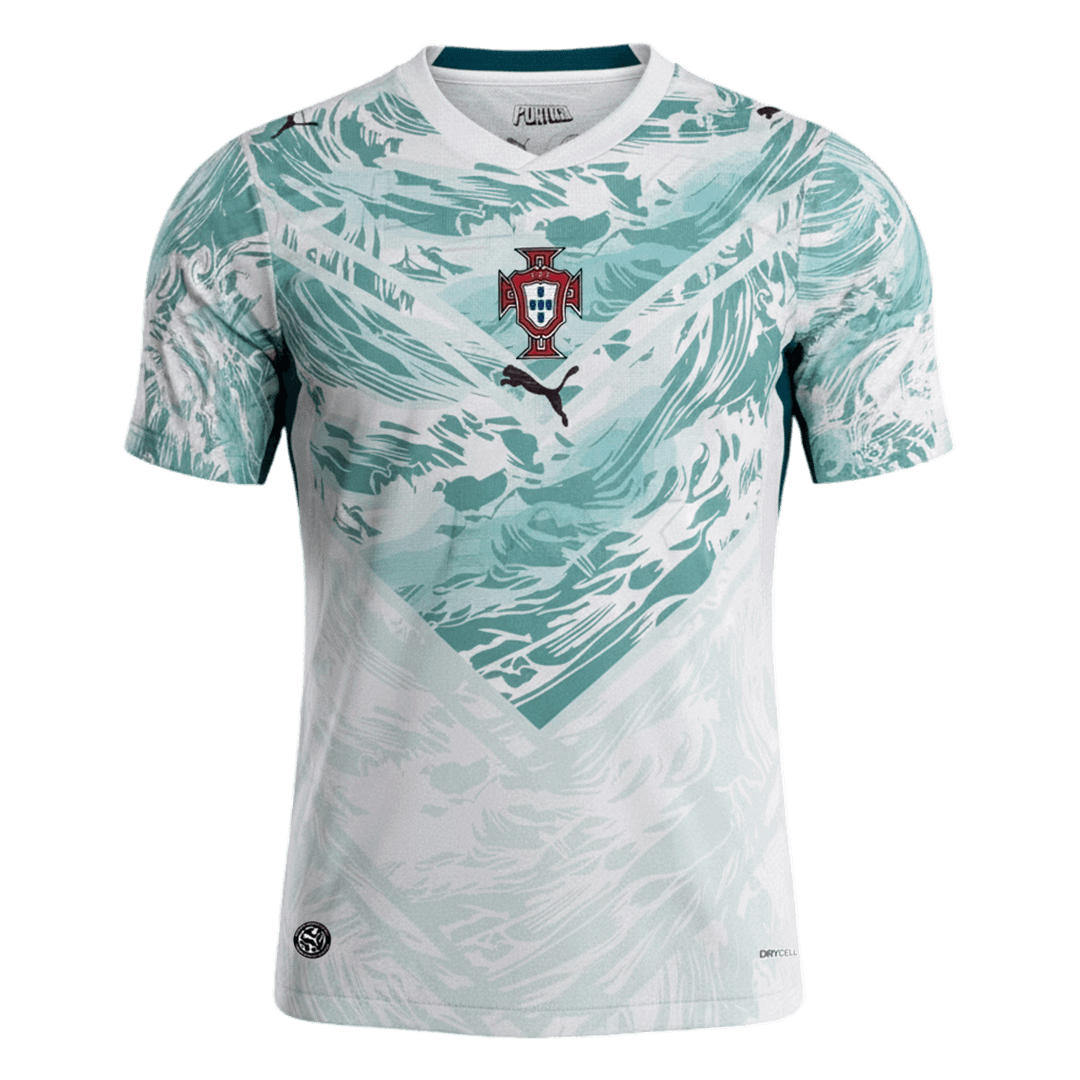 Maillot Portugal Extérieur 2026 blanc et vert