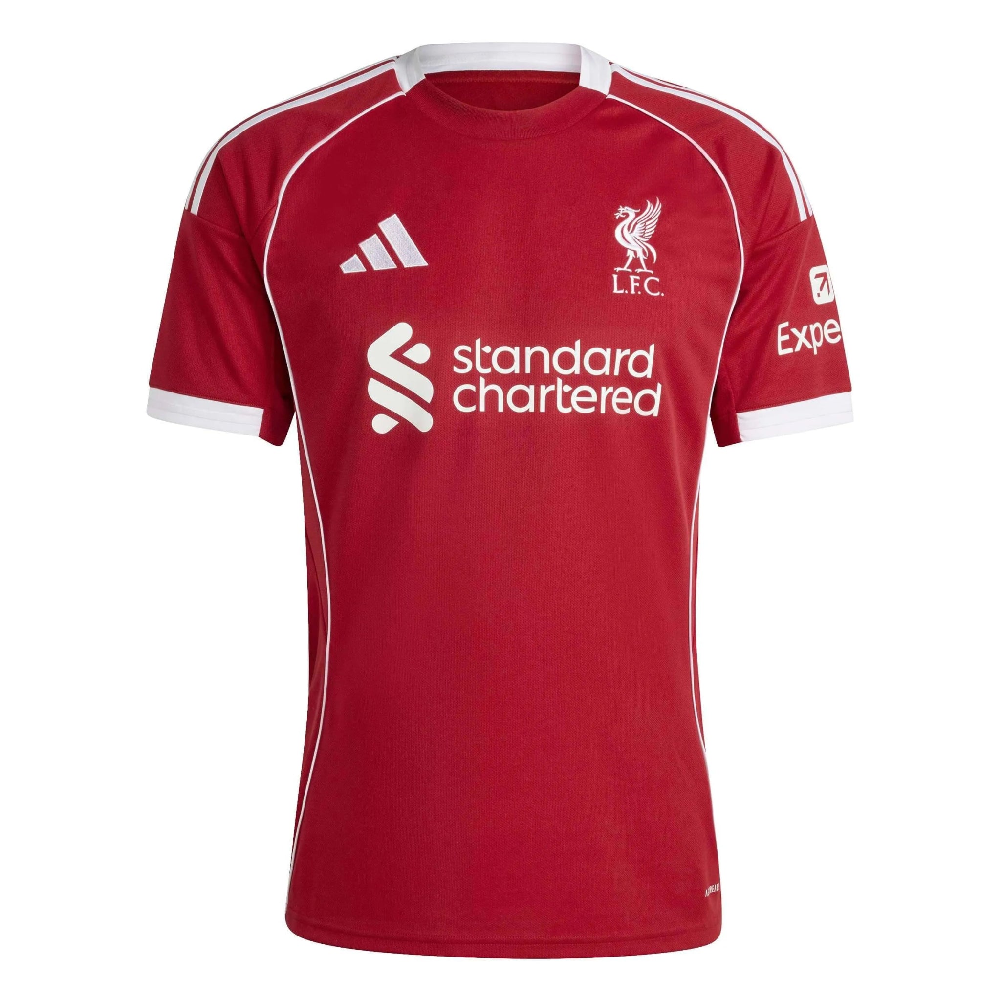 Maillot Liverpool Domicile 2025/26 - vue de face