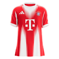 Maillot Bayern Munich Domicile 2025/26 rouge - vue flat
