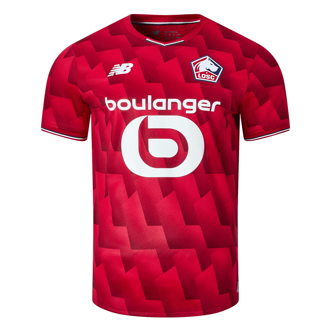 Maillot LOSC Lille Domicile 2025/26 - flat lay