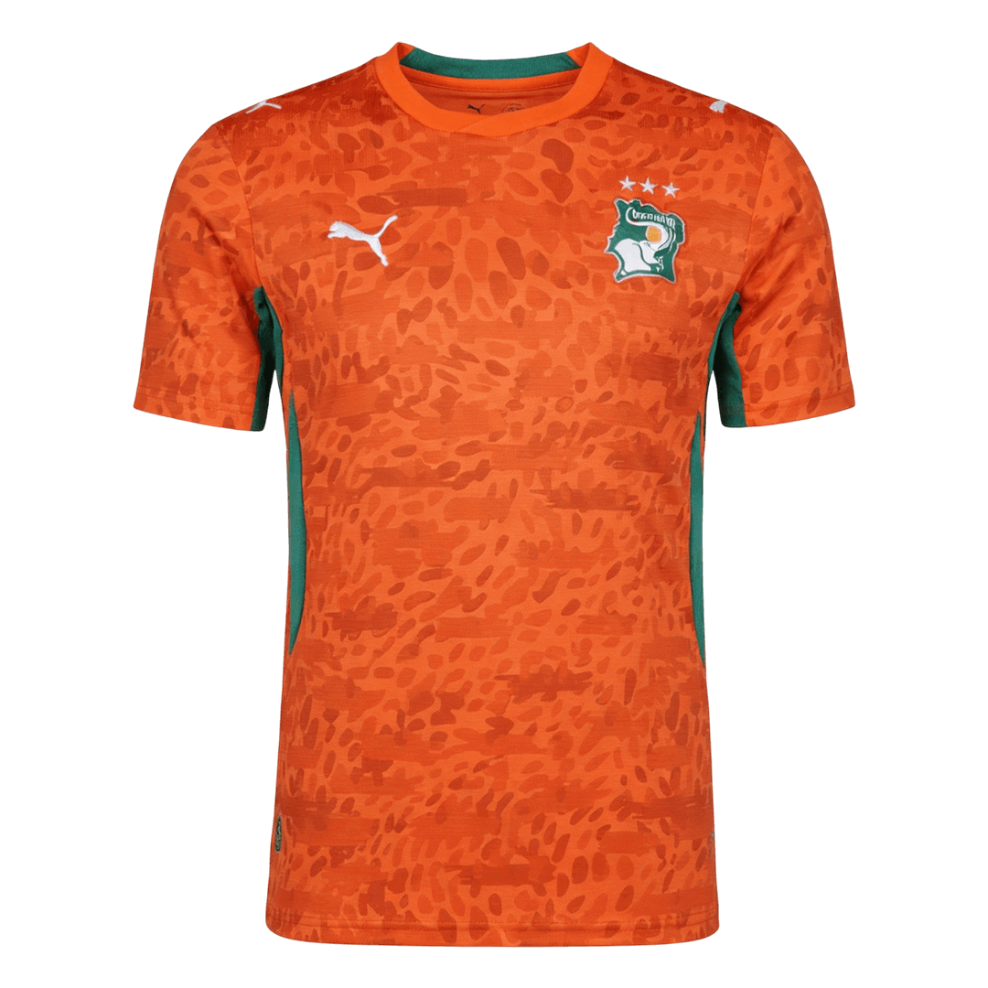 Maillot Côte d'Ivoire Domicile 2026 orange