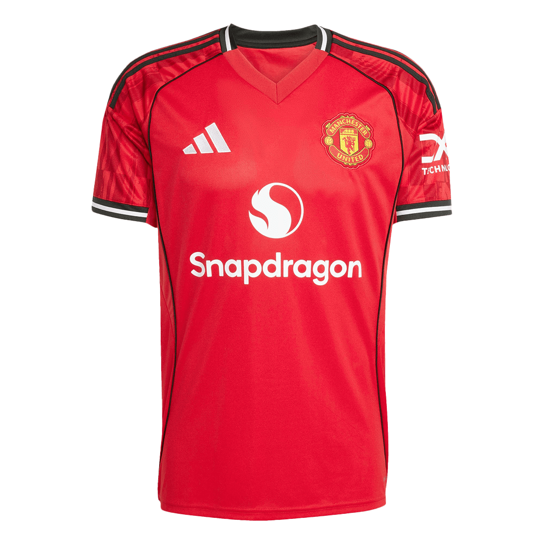 Maillot Manchester United Domicile 2025/26 rouge