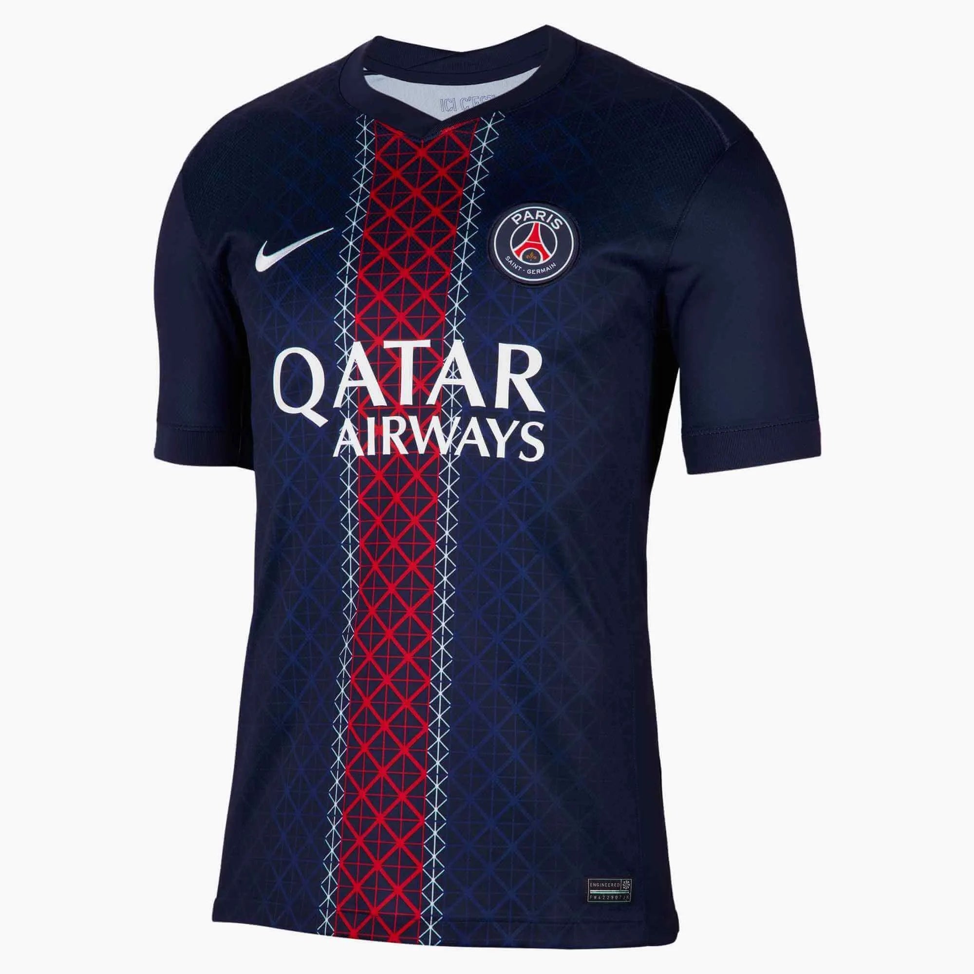 Maillot PSG Domicile 2025/26 Version Joueur - vue de face