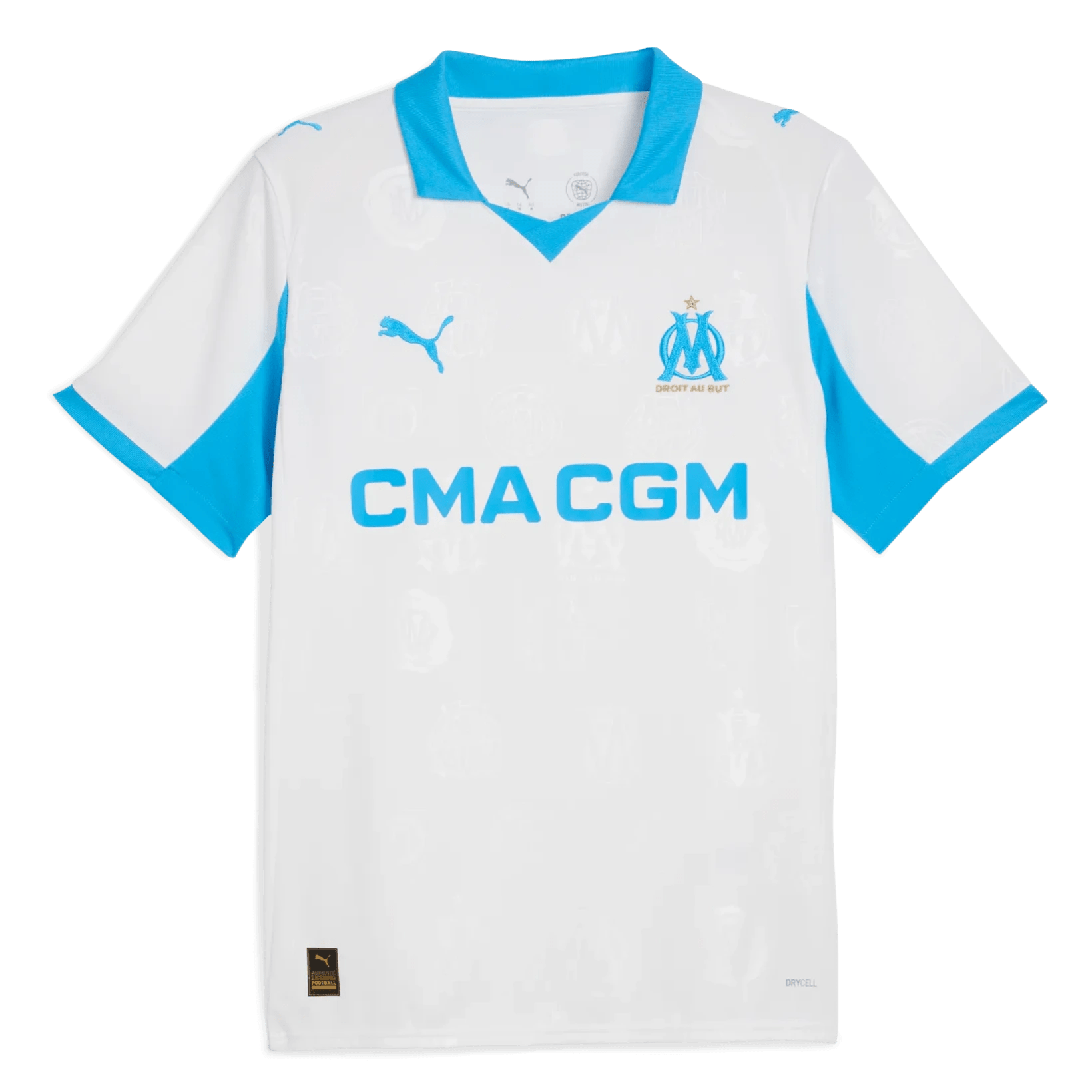 Maillot Olympique de Marseille Domicile 2025/26 - flat lay